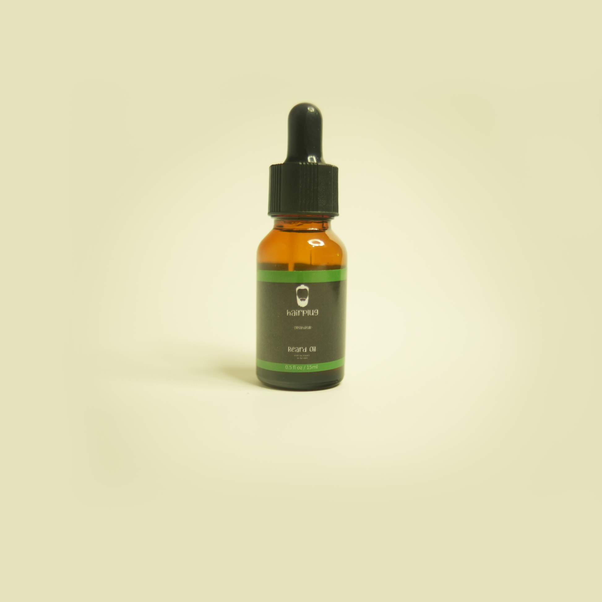 Natural beard oil for growth and maintenance